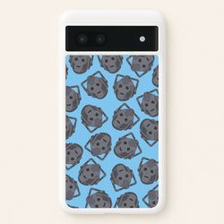 Cyberman Pattern  - Doctor Who Phone Case for Google Pixel 6a