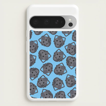 Cyberman Pattern  - Doctor Who Phone Case for Google Pixel 9 Pro XL