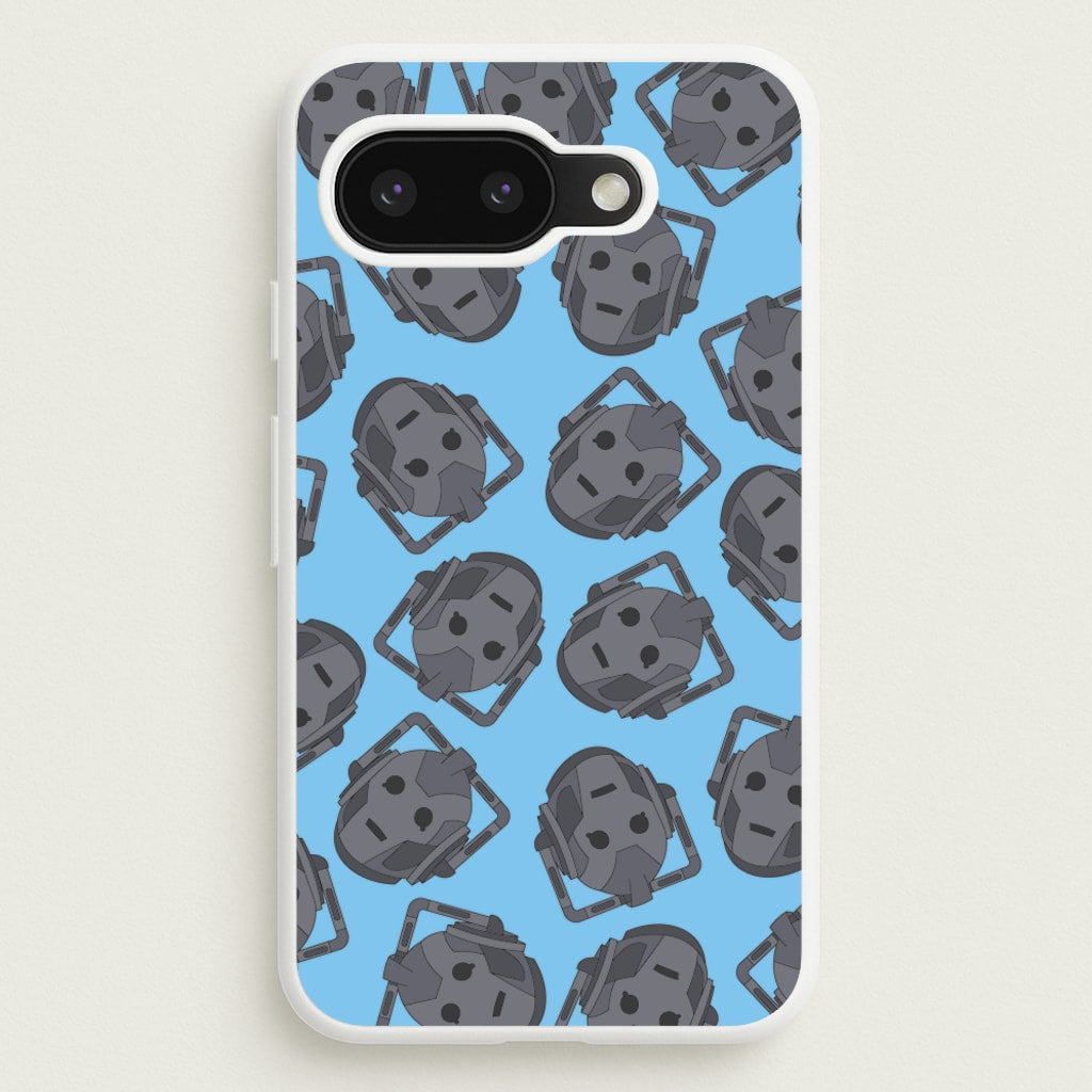 Cyberman Pattern  - Doctor Who Phone Case for Google Pixel 9a