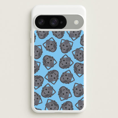 Cyberman Pattern Phone Case for Google Pixel 10 / 10 Pro