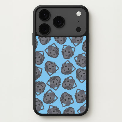 Cyberman Pattern Phone Case for iPhone 17 Pro Max