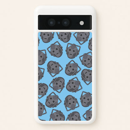 Cyberman Pattern  - Doctor Who Phone Case for Google Pixel 8