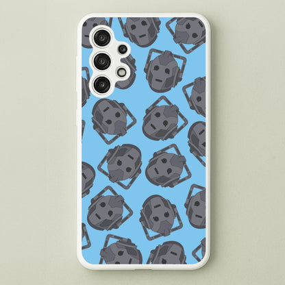 Cyberman Pattern  - Doctor Who Phone Case for Galaxy A13