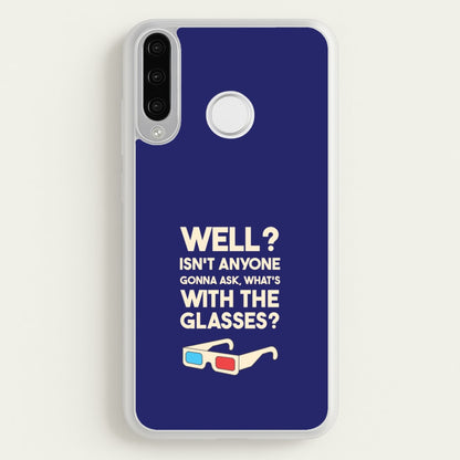 Well?  - Doctor Who Phone Case for Huawei P30 Lite