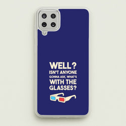 Well?  - Doctor Who Phone Case for Galaxy A12