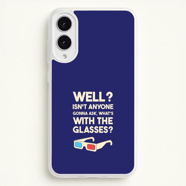 Well?  - Doctor Who Phone Case for Galaxy S25 Edge