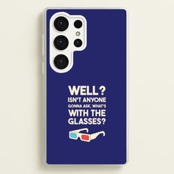 Well?  - Doctor Who Phone Case for Galaxy S25 Ultra