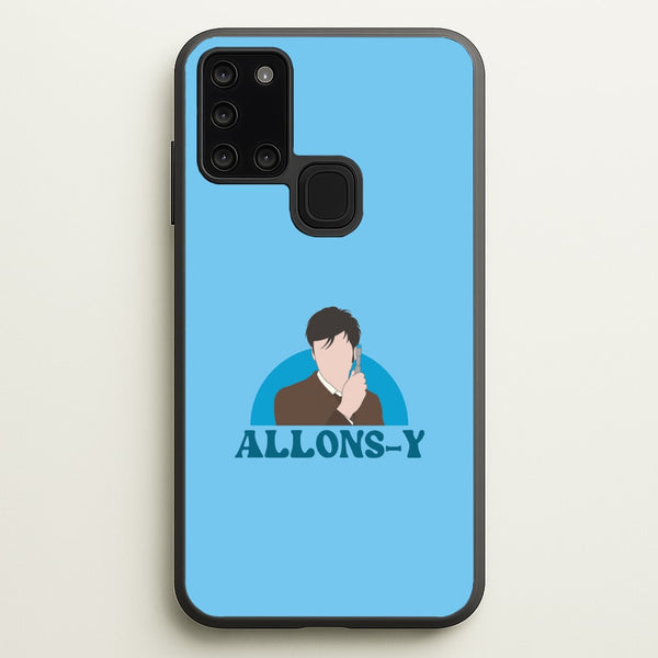 Allons-y  - Doctor Who Phone Case for Galaxy A21s