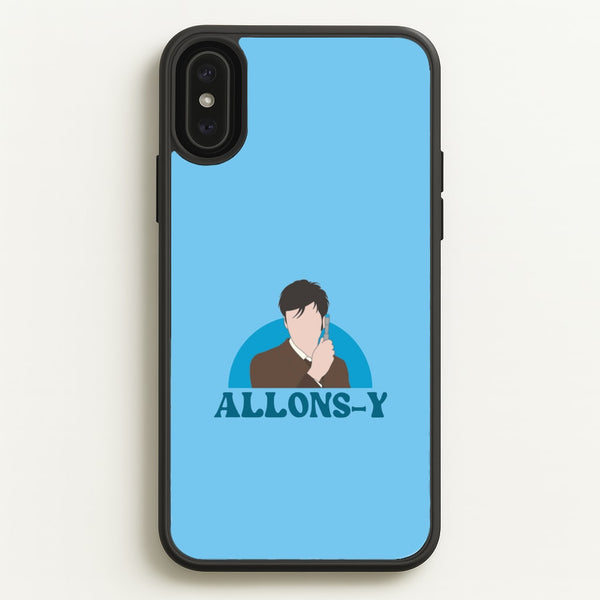 Allons-y  - Doctor Who Phone Case for iPhone XS Max