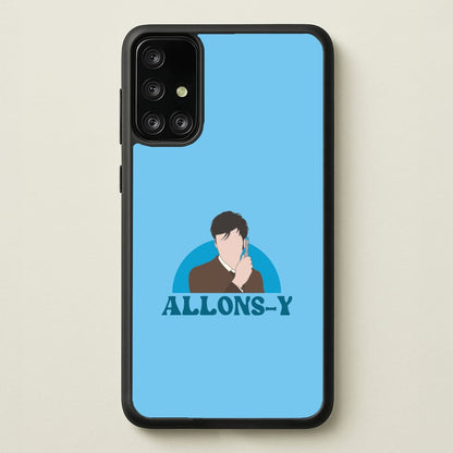 Allons-y  - Doctor Who Phone Case for Galaxy A71