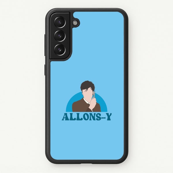 Allons-y  - Doctor Who Phone Case for Galaxy S22