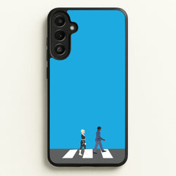 Music Walk - Doctor Who  - Doctor Who Phone Case for Galaxy A34