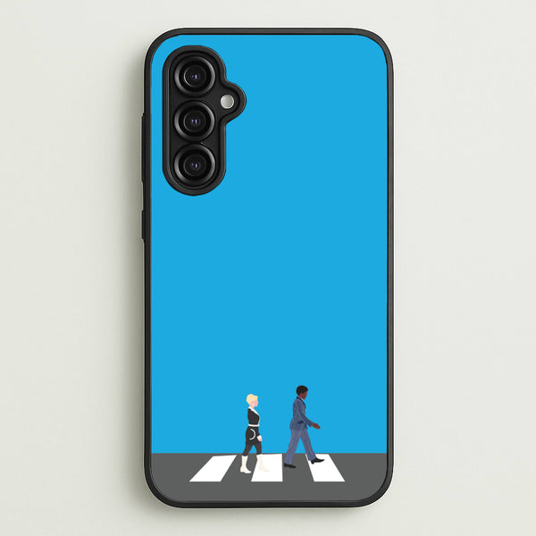 Music Walk - Doctor Who  - Doctor Who Phone Case for Galaxy A14