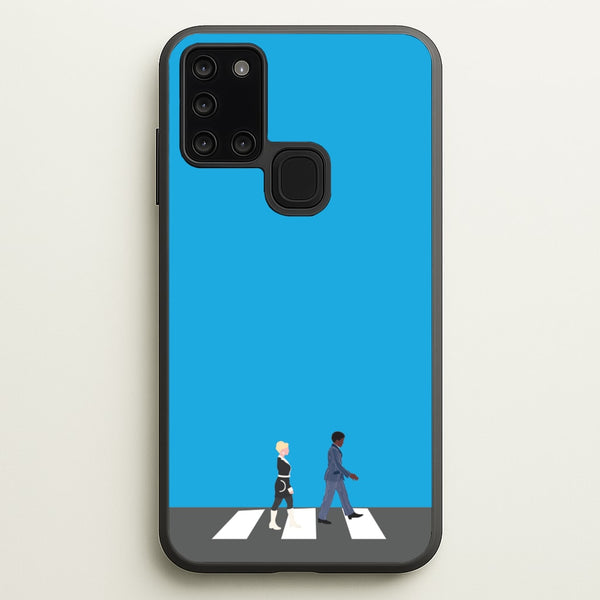 Music Walk - Doctor Who  - Doctor Who Phone Case for Galaxy A21s