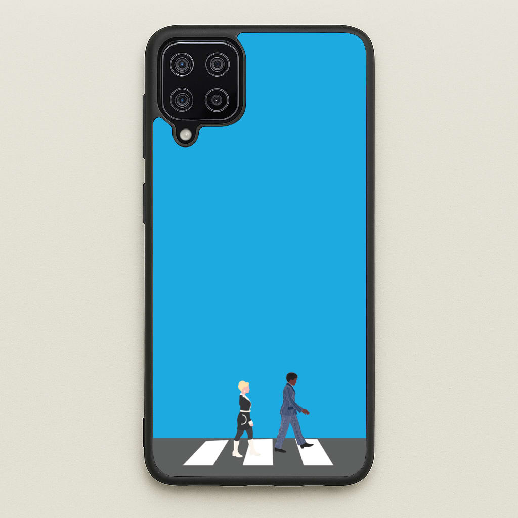 Music Walk - Doctor Who  - Doctor Who Phone Case for Galaxy A12