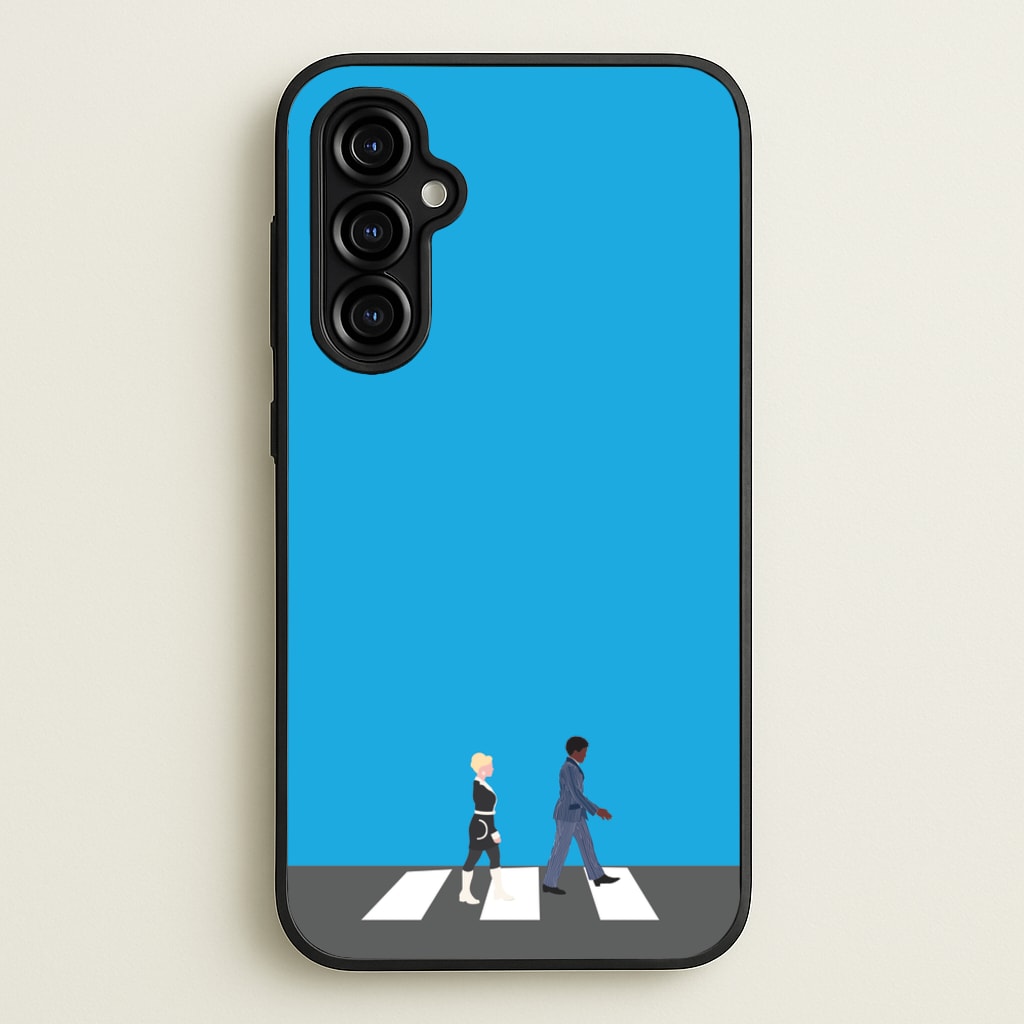 Music Walk - Doctor Who  - Doctor Who Phone Case for Galaxy A54