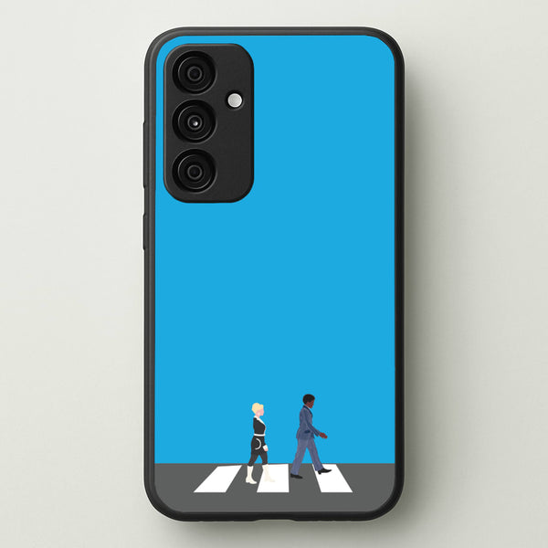 Music Walk - Doctor Who  - Doctor Who Phone Case for Galaxy A55