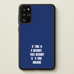 If Time Is A Memory - Doctor Who  - Doctor Who Phone Case for Galaxy S20 Plus