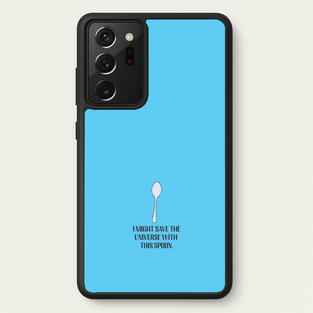 The Spoon - Doctor Who  - Doctor Who Phone Case for Galaxy Note 20 Ultra