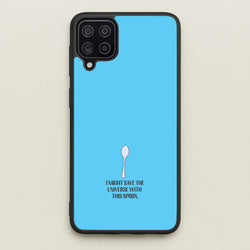 The Spoon - Doctor Who  - Doctor Who Phone Case for Galaxy A12
