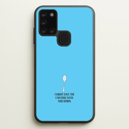 The Spoon - Doctor Who  - Doctor Who Phone Case for Galaxy A21s