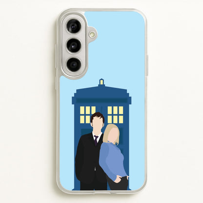 Rose And The Doc  - Doctor Who Phone Case for Galaxy A56