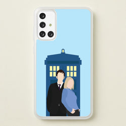 Rose And The Doc  - Doctor Who Phone Case for Galaxy A71