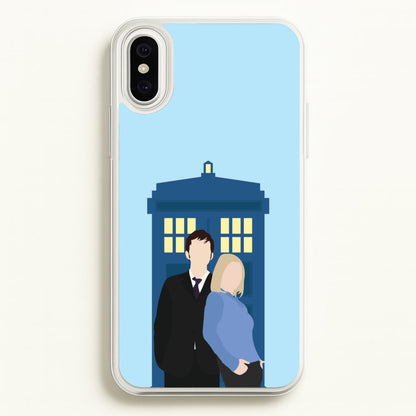 Rose And The Doc  - Doctor Who Phone Case for iPhone XS Max