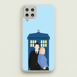 Rose And The Doc  - Doctor Who Phone Case for Galaxy A12