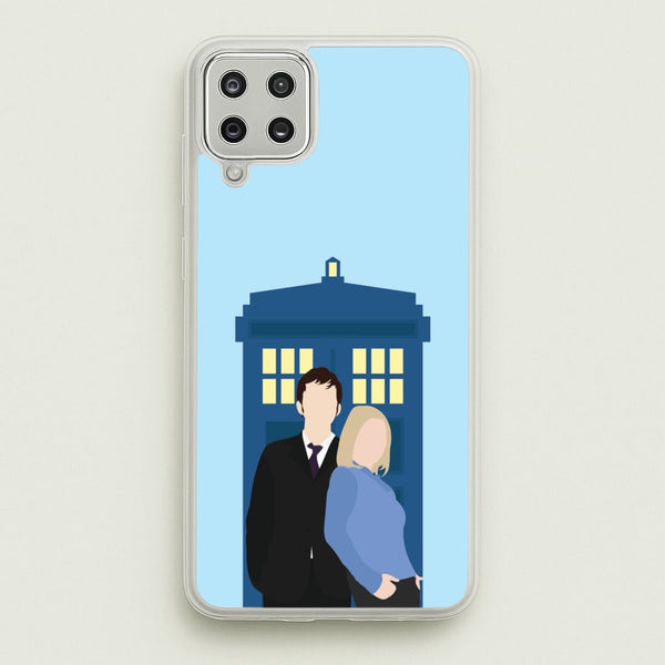 Rose And The Doc  - Doctor Who Phone Case for Galaxy A12
