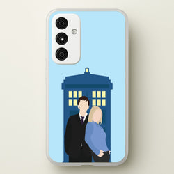 Rose And The Doc  - Doctor Who Phone Case for Galaxy A55