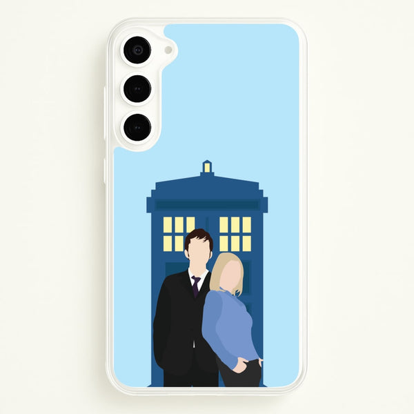 Rose And The Doc  - Doctor Who Phone Case for Galaxy S23 Plus