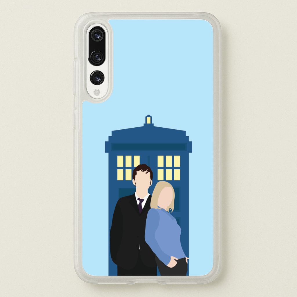 Rose And The Doc  - Doctor Who Phone Case for Huawei P20 Pro