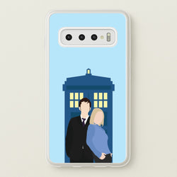 Rose And The Doc  - Doctor Who Phone Case for Galaxy S10