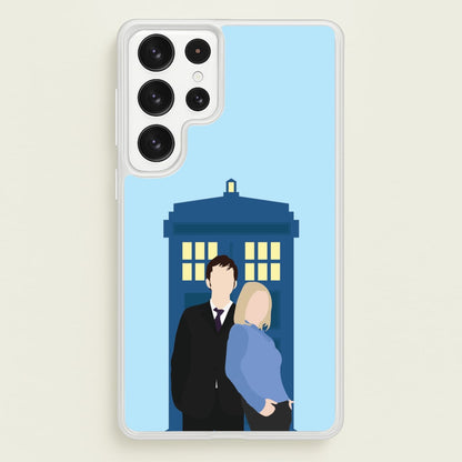 Rose And The Doc  - Doctor Who Phone Case for Galaxy S22 Ultra