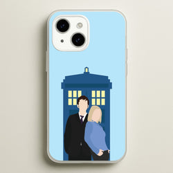 Rose And The Doc  - Doctor Who Phone Case for iPhone 14