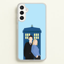 Rose And The Doc  - Doctor Who Phone Case for Galaxy A34