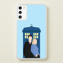 Rose And The Doc  - Doctor Who Phone Case for Galaxy A41