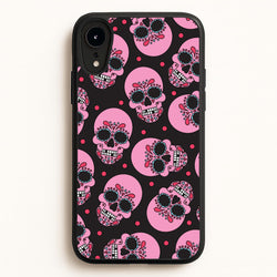 Pattern 1  - Day Of The Dead Phone Case for iPhone XR