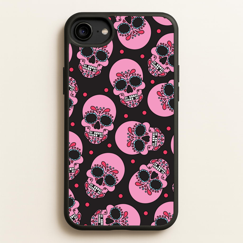 Pattern 1  - Day Of The Dead Phone Case for iPhone 6 / 7 / 8 / SE