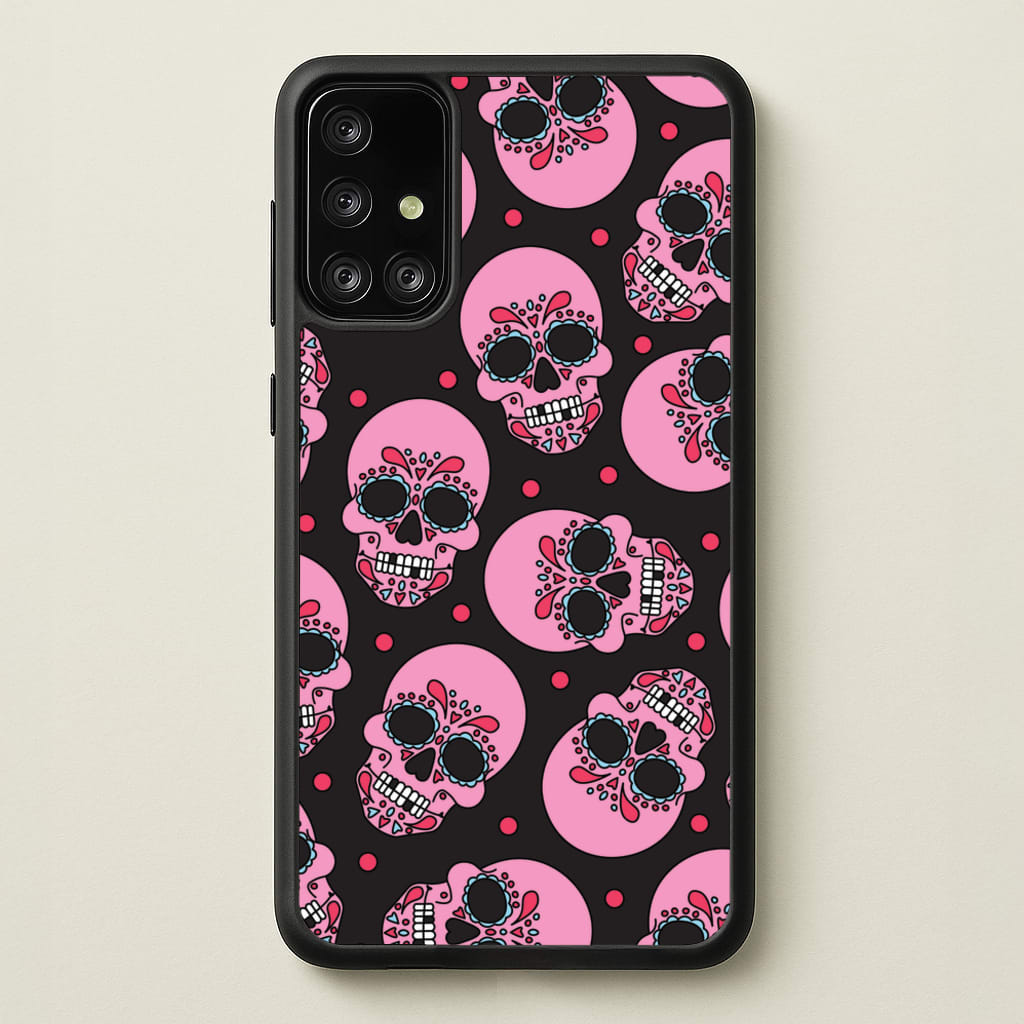 Pattern 1  - Day Of The Dead Phone Case for Galaxy A71
