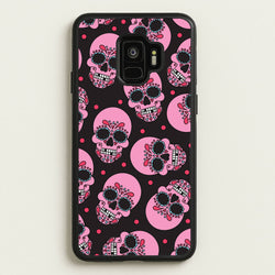 Pattern 1  - Day Of The Dead Phone Case for Galaxy S9