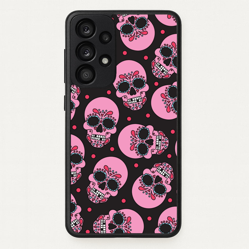 Pattern 1  - Day Of The Dead Phone Case for Galaxy A53
