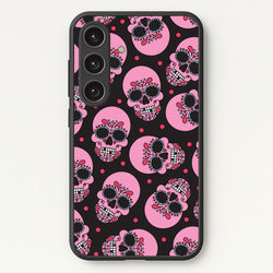 Pattern 1  - Day Of The Dead Phone Case for Galaxy S25