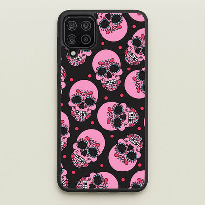 Pattern 1  - Day Of The Dead Phone Case for Galaxy A12