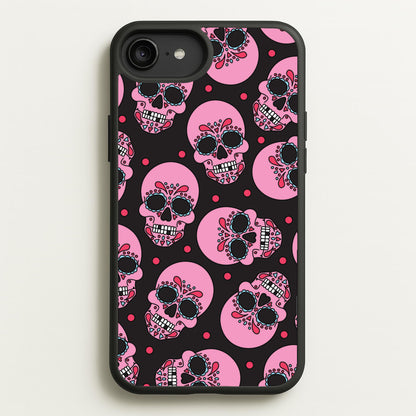 Pattern 1  - Day Of The Dead Phone Case for iPhone 6 Plus / 7 Plus / 8 Plus