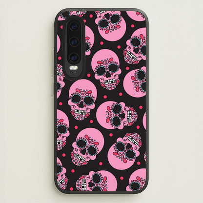 Pattern 1  - Day Of The Dead Phone Case for Huawei P30