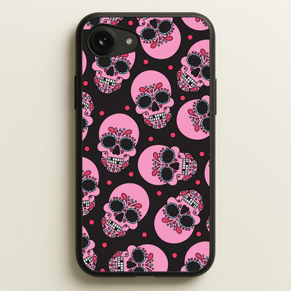 Pattern 1  - Day Of The Dead Phone Case for iPhone 16e