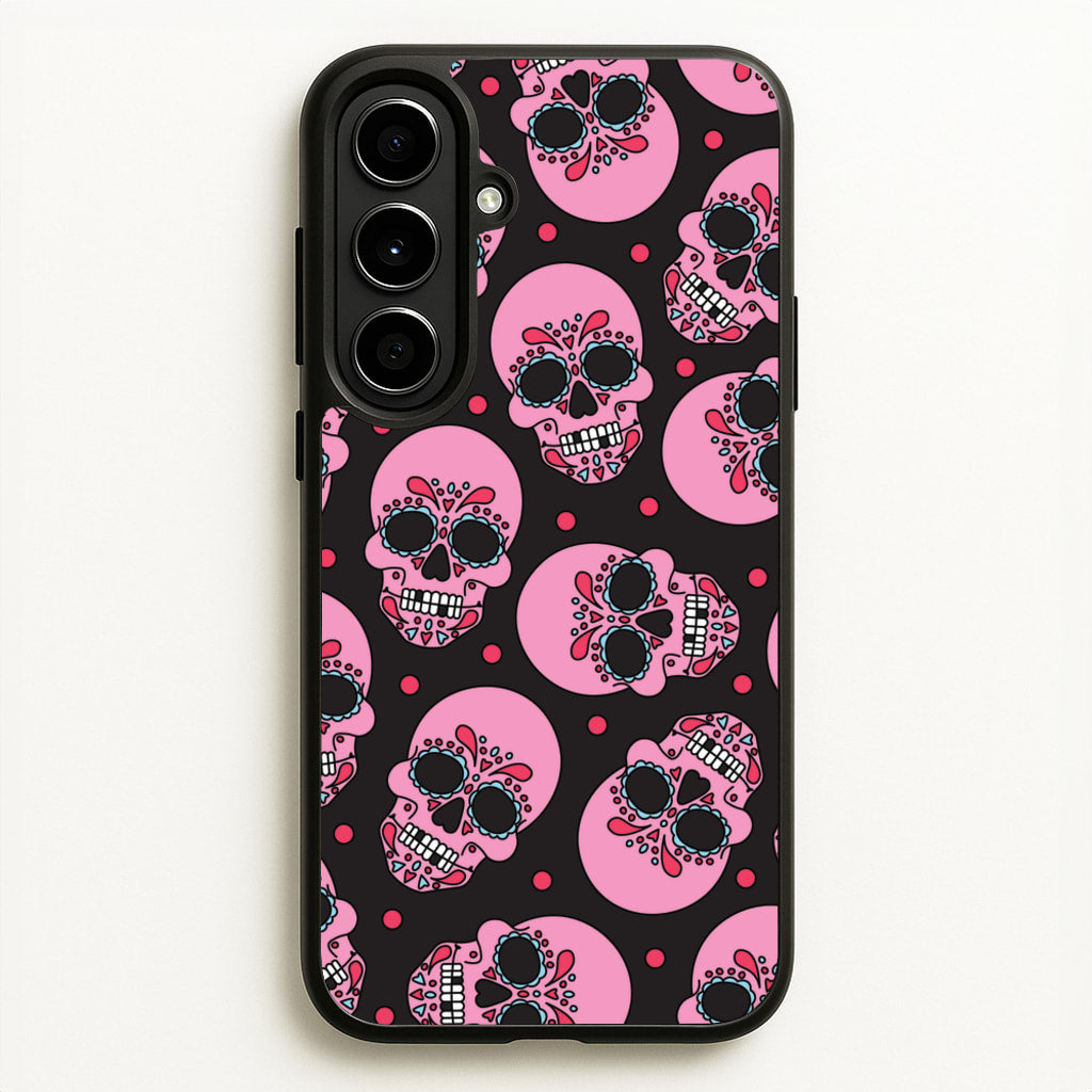 Pattern 1  - Day Of The Dead Phone Case for Galaxy A56