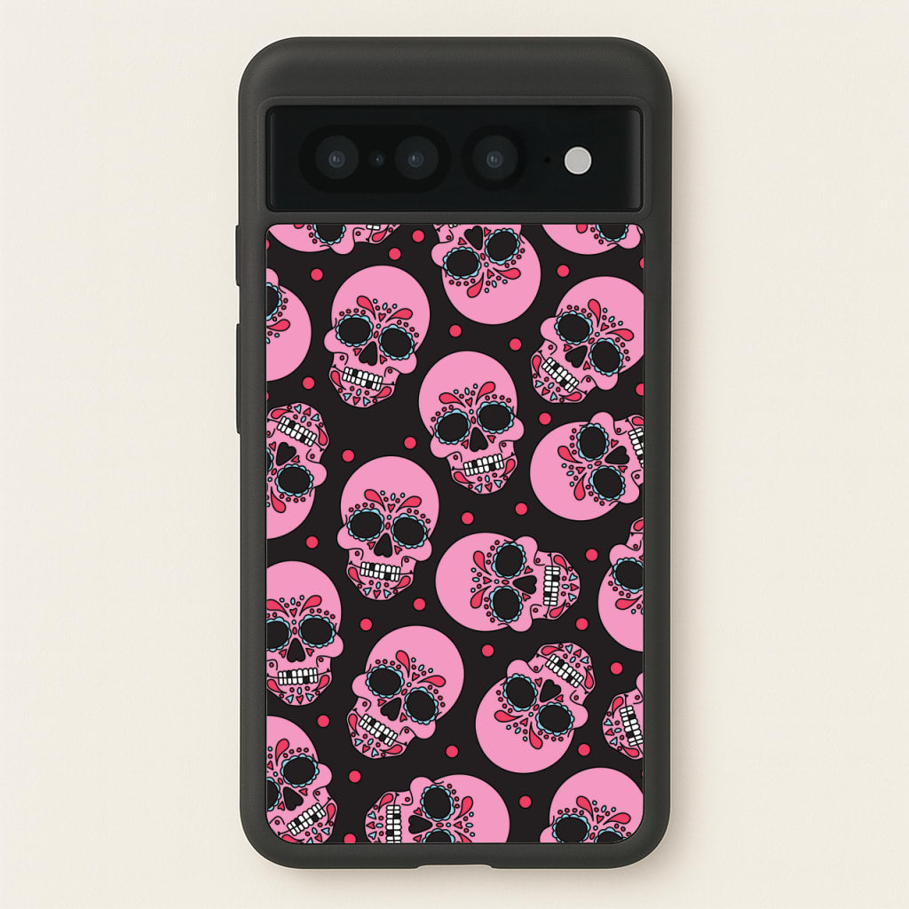 Pattern 1  - Day Of The Dead Phone Case for Google Pixel 7 Pro